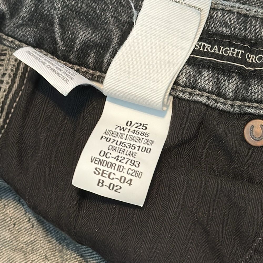 LUCKY Brand Authentic Straight Crop size 0/25 - Picture 11 of 11